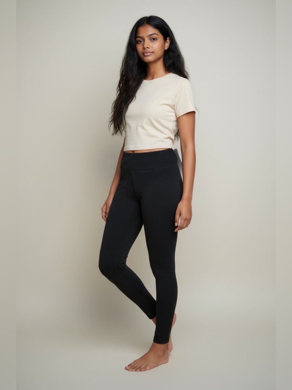 aerie Black 'Offline' High-Waist Leggings